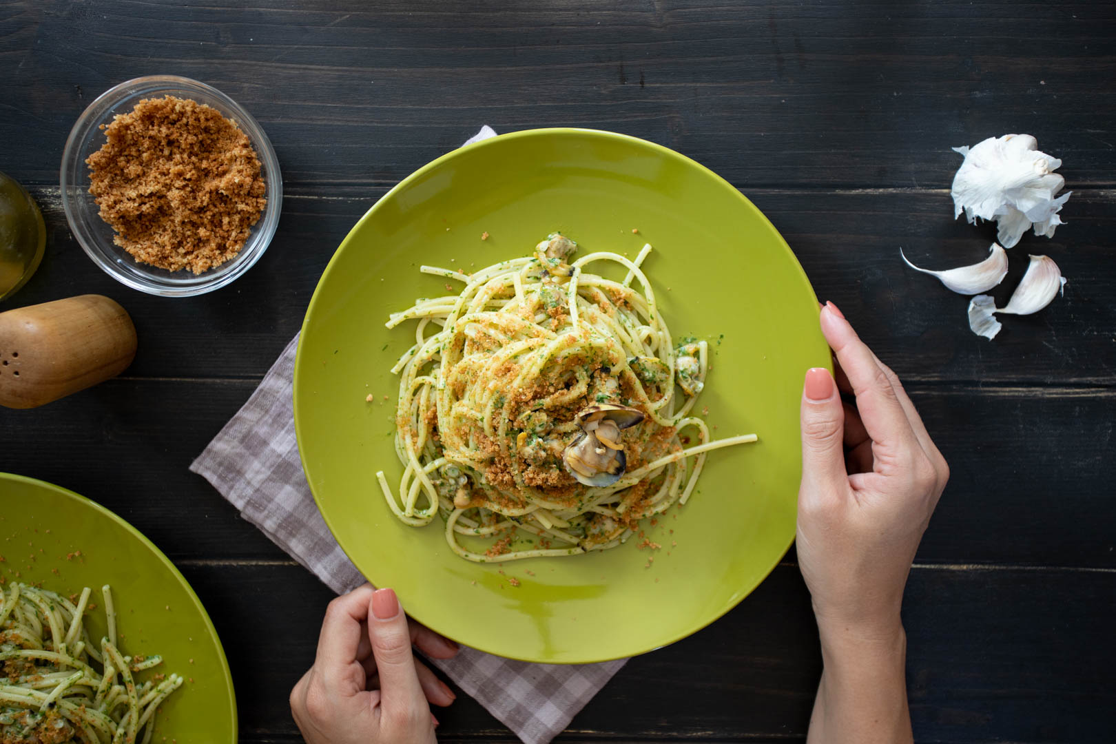 Ricetta Weck: Vongole all'aglio e prezzemolo - Gasparetto 