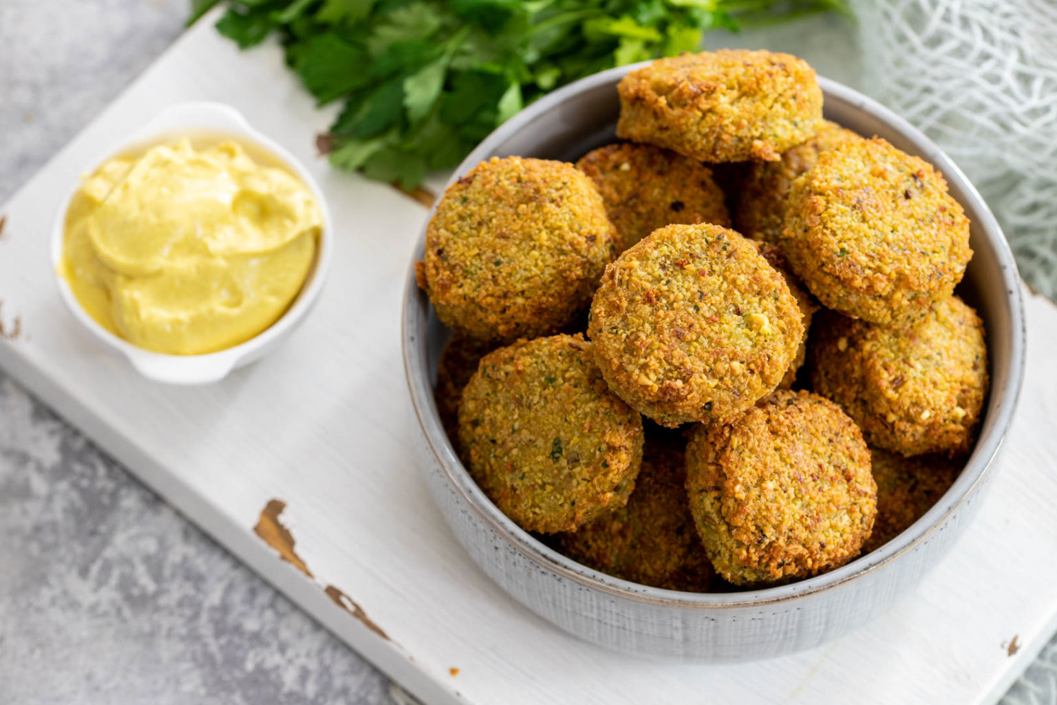 Ricetta Falafel Di Ceci Con Salsa Allo Yogurt E Curcuma Vasa Vasa Kitchen